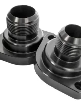 Billet Specialties Black Anodized -20 An Straight-Up Thermostat Housing w/AN Male Nipple LS                                     - BLK90920 - Image 2