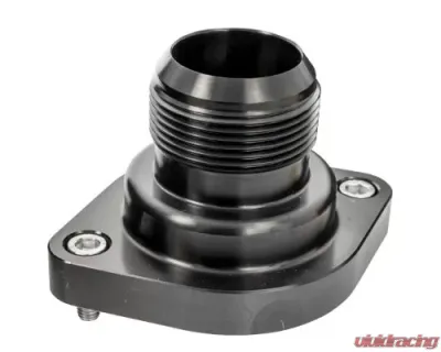 Billet Specialties Black Anodized -20 An Straight-Up Thermostat Housing w/AN Male Nipple LS - BLK90920