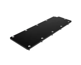 Billet Specialties Black Anodized LS Plain Valley Cover