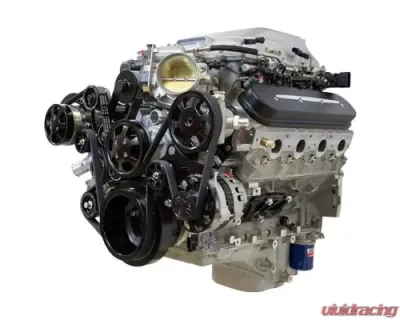 Billet Specialties Black Anodized Tru Trac Serpentine System with A/C & Power Steering LSA 6.2L - BLK13410