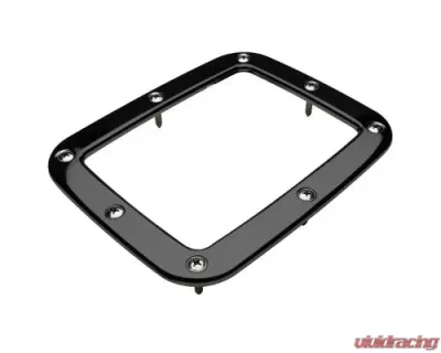 Billet Specialties Black Anodized 71x57 Smooth Shifter Boot Ring - BLK279312