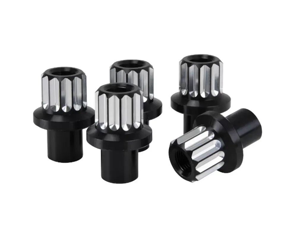 Billet Specialties 1/2-20 X 3/4 Billet Mag Shank Open End Race Lug Nuts 5 Pcs - LNRMS122075