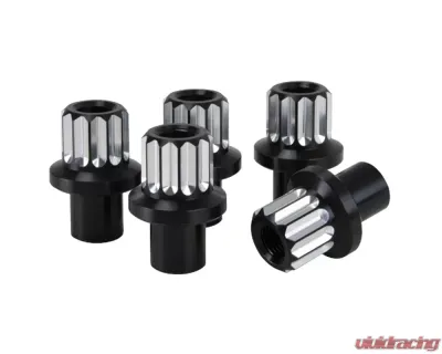 Billet Specialties 1/2-20 X 3/4 Billet Mag Shank Open End Race Lug Nuts 5 Pcs - LNRMS122075