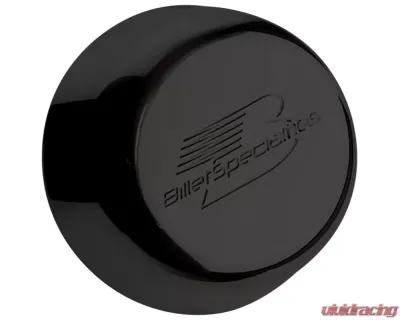 Billet Specialties Black Comp Series Spindle Mount (SS) Center Cap - CSB9152