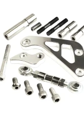 Billet Specialties Mid Mount SBC Long Water Pump Alternator Bracket                                     - FM0107PC - Image 2