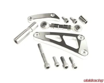 Billet Specialties Top Mount SBC Long Water Pump Alternator Bracket - FM0109PC