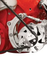 Billet Specialties Low Mount V-Groove BBC Short Water Pump Alternator Bracket                                     - FM0205PC - Image 2