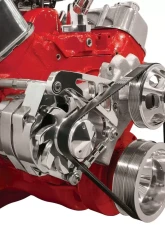 Billet Specialties Mid Mount BBC Long Water Pump Alternator Bracket                                     - FM0207PC - Image 2