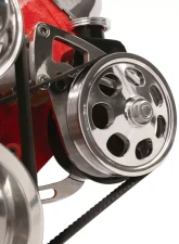 Billet Specialties Saginaw Power Steering Bracket Big Block Chevrolet Long Water Pump                                     - FM0230PC - Image 2