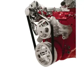 Billet Specialties Polished Serpentine Pulley Kit Small Block Chevrolet