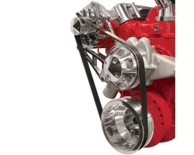 Billet Specialties Polished Serpentine Pulley Kit Big Block Chevrolet