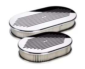 Billet Specialties Large Oval Ball Milled Air Cleaner