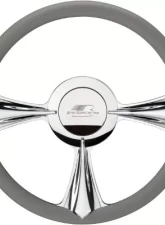 Billet Specialties 14" Stiletto Profile Steering Wheel                                     - P30092 - Image 2