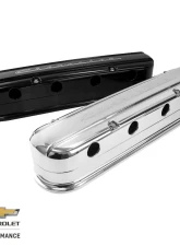 Billet Specialties Black Anodized Chevrolet Script LS3 Modular Valve Covers                                     - P95485 - Image 2
