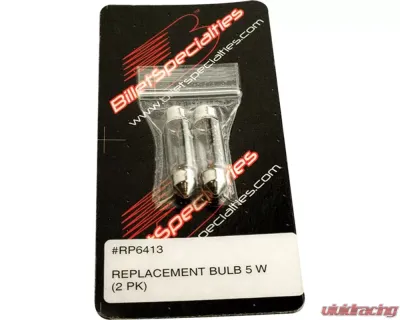 Billet Specialties Replacement Bulb 5 Watt 2 Pcs - RP6413