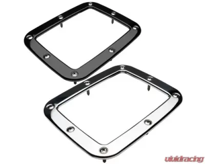 Billet Specialties Polished 71x57 Smooth Shifter Boot Ring - 279312