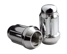 Billet Specialties Spline Drive 1/2-20 Lug Nuts W/Key 10 Pcs
