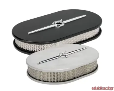 Billet Specialties Air Cleaner Assembly Oval Large Streamline Billet Specialties Air Cleaner Assembly Oval Large Streamline