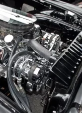 Billet Specialties Black Anodized Premium Tru Trac Serpentine System with Billet Alternator, A/C & Power Steering FE Ford                                     - BLK14700PA - Image 2