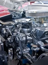 Billet Specialties Black Anodized Premium Tru Trac Serpentine System with Billet Alternator, A/C & Power Steering FE Ford                                     - BLK14700PA - Image 3