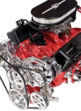 Billet Specialties V-Trac Pulley System w/ Power Steering & AC Small Block Chevrolet                                     - V3220 - Image 3