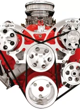 Billet Specialties V-Trac Pulley System w/ Power Steering & AC Big Block Chevrolet                                     - V4220 - Image 5