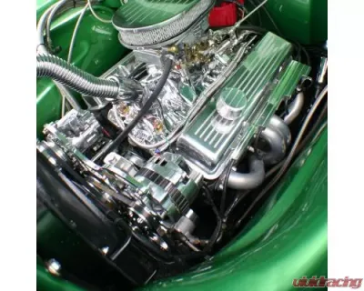 Billet Specialties V-Trac Pulley System w/ Power Steering & AC Small Block Chevrolet - V3220