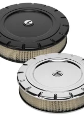 Billet Specialties 14" Polished Round Vintage Air Cleaner                                     - 15830 - Image 2
