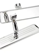 Billet Specialties Full Size Ball Milled Rearview Mirror                                     - 257330 - Image 3