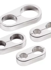 Billet Specialties Polished .906 X .906 Hose Separators                                     - 68720 - Image 2