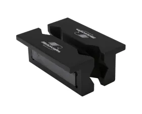 Billet Specialties Aluminum Vise Jaw Inserts Black