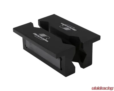 Billet Specialties Aluminum Vise Jaw Inserts Black - 77906