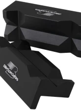 Billet Specialties Aluminum Vise Jaw Inserts Black                                     - 77906 - Image 2