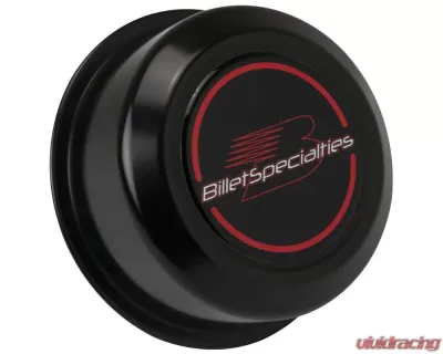 Billet Specialties Low Profile Center Cap 1.375" Tall Black - 999085B