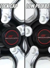 Billet Specialties Low Profile Center Cap 1.375" Tall Black                                     - 999085B - Image 2