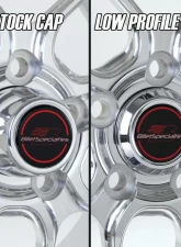 Billet Specialties Low Profile Center Cap 1.375" Tall Polished                                     - 999085 - Image 2