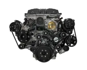 Billet Specialties Tru Trac Serpentine System LT5 Black