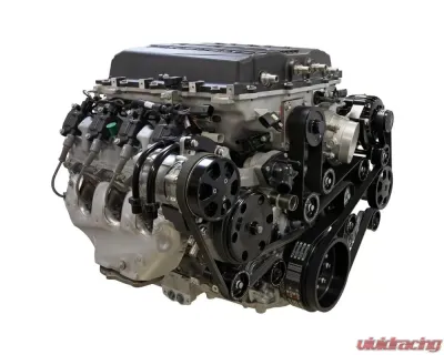 Billet Specialties Tru Trac Serpentine System LT5 Black - BLK13570