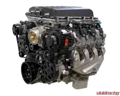 Billet Specialties Tru Trac Serpentine System LT5 Black - BLK13570