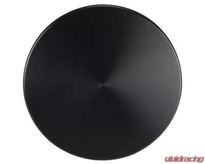 Billet Specialties Racing Steering Wheel Button Plain Cap Black - BLK31260