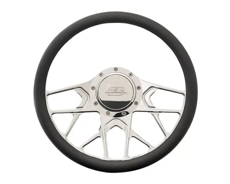 Billet Specialties 14" Redline Half Wrap Steering Wheel - 30107