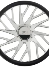 Billet Specialties 15.5" BLVD 49 Half Wrap Steering Wheel                                     - 34049 - Image 2