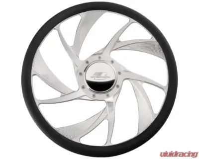 Billet Specialties 15.5" BLVD 88 Half Wrap Steering Wheel - 34088