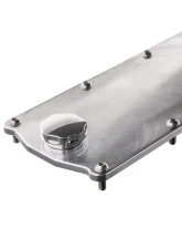 Billet Specialties Raw Machined Gen 4 LS Valley Cover w/ Oil Fill Cap                                     - 95055 - Image 2