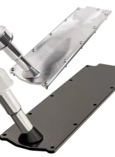 Billet Specialties Raw Machined Gen 4 LS Valley Cover w/ Breather Tube                                     - 95054 - Image 2