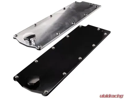 Billet Specialties Raw Machined Gen 4 LS Valley Cover w/ Oil Fill Cap - 95055