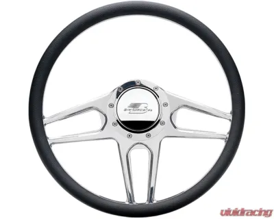 Billet Specialties 15.5" TEC 5 1/2 Wrap Steering Wheel - Polished - 34051