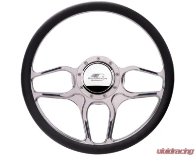 Billet Specialties 15.5" WIN Lite 1/2 Wrap Steering Wheel - Polished - 34102