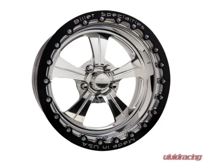 Billet Specialties Single Bead Lock Fineline Wheel 17x11 Polished - AMC70SB711