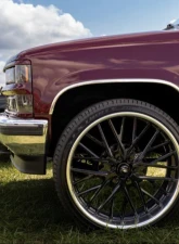 Billet Specialties Geometric 6 20x9 Wheel                                     - SLC91290 - Image 10